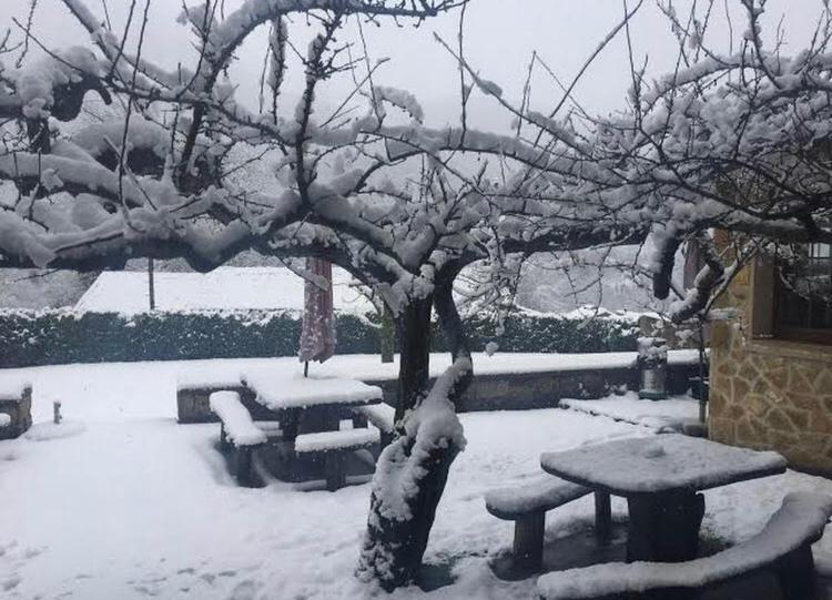 Hotel Restaurante La Carasca Orle ภายนอก รูปภาพ